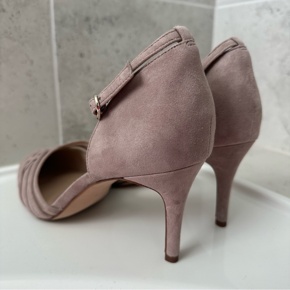 Essex Lane Women’s Suede Heels Size 9.5 - Picture 9 of 14